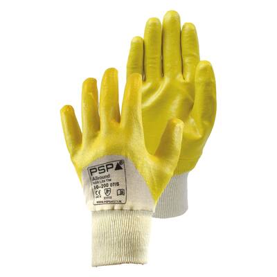 HANDSCHOEN PSP 10-200 ALLROUND NBR LITE YELLOW, KW/O