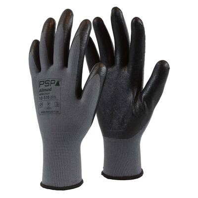 HANDSCHUH  PSP 10-510 ALLROUND NITRIL SCHWARZ, 10/XL