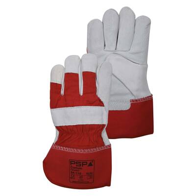 HANDSCHOEN PSP 34-110 CORIUM CANADIAN AMERIKAANTJE NERFLEER ROOD