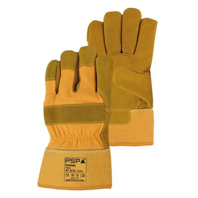 HANDSCHOEN PSP 37-615 CORIUM WINTER, SPLIT, GEEL