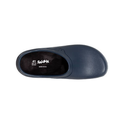 SALIHA® MULTI CLOG, GESLOTEN ACHTERZIJDE, BLAUW 35