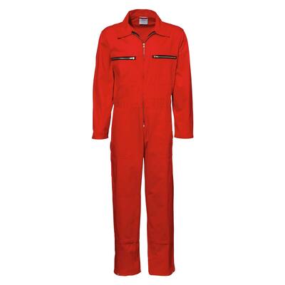 COMBINAISON ZIPPEE ROUGE         64