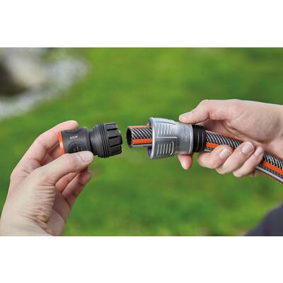 GARDENA SLANGKOPPELING MET WATERSTOP PREMIUM 13MM
