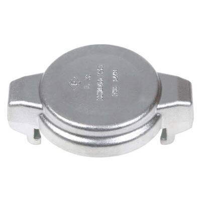 BUNKER CAP (F), MB100 , 316 STAINLESS STEEL, DIN EN 14420-6