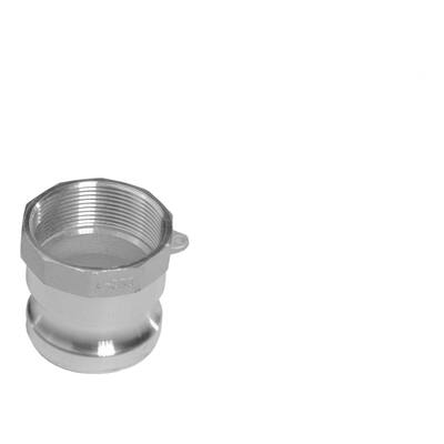 KAMLOK MALE PART A, ALUMINIUM, 3" INTERNAL THREAD