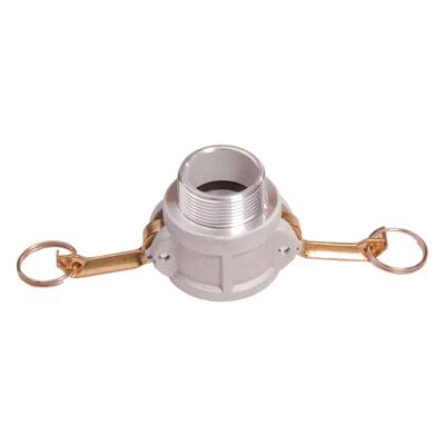 KAMLOK WEIBLICH TEIL B, ALUMINIUM, 1.1/4" AUSSENGEWINDE