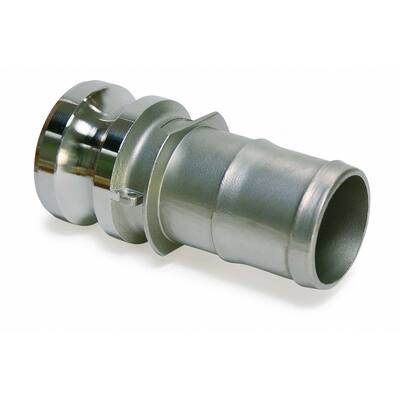 KAMLOK MANNELIJK DEEL E, RVS, 1" TULE