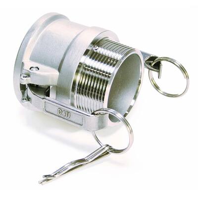 KAMLOK PARTIE FEMELLE B, INOX, 3" FILETAGE EXTÉRIEUR