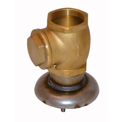 VALVE MARINE AVEC CHANRIÈRE 2" FILETAGE INTÉRIEUR