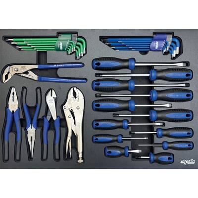 CUSTOM SERIES GEREEDSCHAPSWAGEN XL 372 DELIG - ZWART